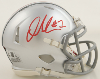 Quinshon Judkins Signed Ohio State Buckeyes Speed Mini Helmet (Beckett) at PristineAuction.com