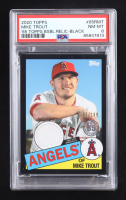 Mike Trout 2020 Topps '85 Topps Relics Black #85RMT #43/199 (PSA 8) at PristineAuction.com