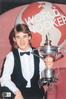 Stephen Hendry Signed 8.5x11 Photo (Beckett) at PristineAuction.com