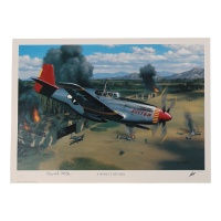 Charles McGee Signed Stan Stokes "A Perfect Record" Lithograph (AIV) at PristineAuction.com
