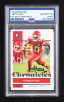 Tyreek Hill Signed 2021 Panini Chronicles #55 (PSA Authentic) at PristineAuction.com
