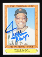 Willie Mays Signed 1985 Woolworth's Topps #26 (Beckett) at PristineAuction.com