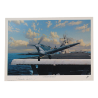 Reade F. Tilley Signed Stan Stokes "Stung By The Wasp" Lithograph (AIV) at PristineAuction.com
