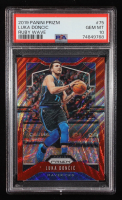 Luka Doncic 2019-20 Panini Prizm Prizms Ruby Wave #75 (PSA 10) at PristineAuction.com