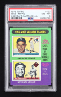Yogi Berra / Roy Campanella 1975 Topps #193 MVP (PSA 8) at PristineAuction.com