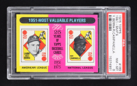 Yogi Berra / Roy Campanella 1975 Topps #189 MVP (PSA 8) at PristineAuction.com