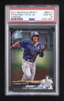 Fernando Tatis Jr. 2017 Bowman Chrome Draft #BDC71 RC (PSA 10) at PristineAuction.com