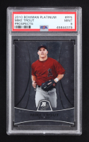 Mike Trout 2010 Bowman Platinum Prospects #PP5 RC (PSA 9) at PristineAuction.com
