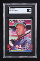 Kirby Puckett 1985 Donruss #438 RC (SGC 8) at PristineAuction.com