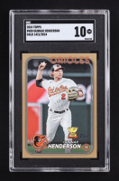 Gunnar Henderson 2024 Topps Gold #450 #1431/2024 (SGC 10) at PristineAuction.com