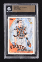 Buster Posey 2011 Topps Brian Kong Sketch Cards Artist Proof #NNO #1/1 (BGS Authentic) at PristineAuction.com