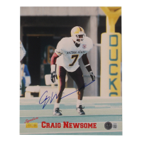 Craig Newsome Signed Arizona State Sun Devils 8x10 Photo (Beckett) at PristineAuction.com