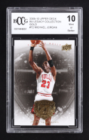 Michael Jordan 2009-10 Upper Deck Michael Jordan Legacy Collection Gold #72 (BCCG 10) at PristineAuction.com