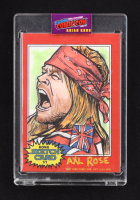 Axl Rose | Guns N Roses | Original Art Sketch Card by Brian Kong (1/1 Original Art) at PristineAuction.com