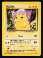 Pikachu COR C 1999 Pokemon Base Unlimited #58 at PristineAuction.com