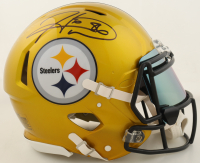 Hines Ward Signed Steelers Full-Size Authentic On-Field Flash Alternate Speed Helmet With Visor (Beckett) at PristineAuction.com