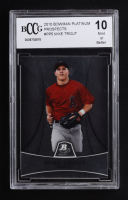 Mike Trout 2010 Bowman Platinum Prospects #PP5 RC (BCCG 10) at PristineAuction.com