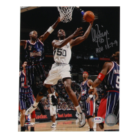 David Robinson Signed Spurs 8x10 Photo Inscribed "HEB 12:7-9" (AIV) at PristineAuction.com