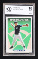 Derek Jeter 1993 Topps #98 RC (BCCG 10) at PristineAuction.com