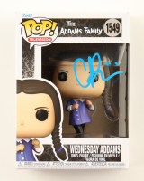 Christina Ricci Signed "The Addams Family" #1549 Wednesday Addams Funko Pop! Vinyl Figure (PSA) at PristineAuction.com