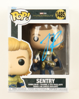 Lewis Pullman Signed "Thunderbolts*" #1485 Sentry Bobble-Head Funko Pop! Vinyl Figure (SWAU) at PristineAuction.com