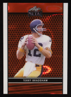 Terry Bradshaw 2024 Leaf Collective Leaf Lava Orange #LB158 #1/1 at PristineAuction.com