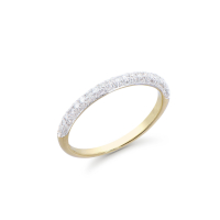 .41 CTW Natural Diamond Ring Mounted in 14Kt Yellow Gold H-I, I1-2 | Estimated Retail Value: $6,955 (IGI) at PristineAuction.com
