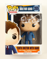 David Tennant Signed "Doctor Who" #355 Tenth Doctor With Hand Funko Pop! Vinyl Figure (PSA) at PristineAuction.com