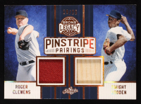 Roger Clemens / Dwight Gooden 2024 Leaf A Bronx Legacy Pinstripe Pairings Memorabilia Spectrum Bronze Holofoil #PP10 #19/25 at PristineAuction.com