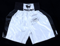 Manny Pacquiao Signed Boxing Trunks (Beckett) at PristineAuction.com