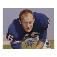 Billy Shaw Signed Bills 8x10 Photo Inscribed "HOF '99" (Beckett) at PristineAuction.com