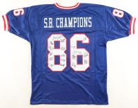 "1986 Super Bowl Champions" Jersey Team-Signed By (18) With Harry Carson, Elvis Patterson, Jim Burt, Billy Ard (JSA) at PristineAuction.com