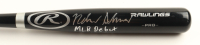 Nolan Schanuel Signed Rawlings Pro Baseball Bat Inscribed "MLB Debut 8-18-23" (JSA) at PristineAuction.com