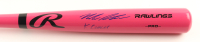 Nolan Schanuel Signed Rawlings Pro Baseball Bat Inscribed "K Cancer" (JSA) at PristineAuction.com