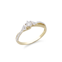 .38 CTW Natural Diamond Ring Mounted in 14Kt White Gold H-I, I1-I2 | Estimated Retail Value: $7,170 (IGI) at PristineAuction.com