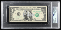 Robert Smith Signed 2017-A $1 Dollar U.S. Federal Reserve Note (PSA | Auto Grade PSA Authentic) at PristineAuction.com