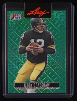 Terry Bradshaw 2023 Leaf Pro Set Metal Pre-Production Proof Green Mojo #NNO #1/1 at PristineAuction.com
