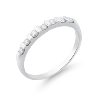 .27 CTW Natural Diamond Ring Mounted in 14Kt White Gold H-I, I1-I2 | Estimated Retail Value: $6,480 (IGI) at PristineAuction.com