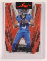 Bryce Young 2024 Leaf Metal Pre-Production Proof Clear Red #NNO #1/1 at PristineAuction.com