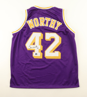 James Worthy Signed Jersey (Beckett) at PristineAuction.com