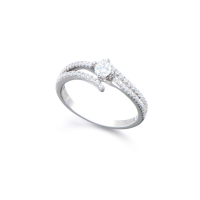 .52 CTW Natural Diamond Ring Mounted in 14Kt White Gold H-I, I1-I2 | Estimated Retail Value: $7,250 (IGI) at PristineAuction.com