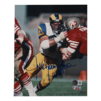 Jack Youngblood Signed Rams 8x10 Photo Inscribed "HOF 01" (Beckett) at PristineAuction.com