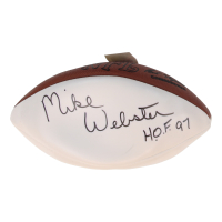 Mike Webster Signed NFL Football Inscribed "H.O.F. 97"  (Beckett) at PristineAuction.com