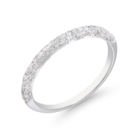 .41 CTW Natural Diamond Ring Mounted in 14Kt White Gold H-I, I1-I2 | Estimated Retail Value: $6,955 (IGI) at PristineAuction.com