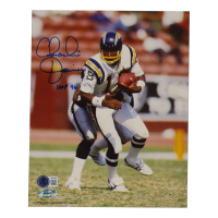 Charlie Joiner Signed Chargers 8x10 Photo Inscribed "HOF '96" (Beckett) at PristineAuction.com