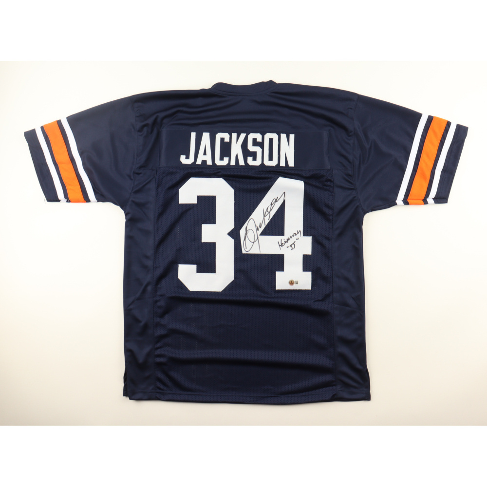 Bo Jackson Signed Jersey Inscribed "Heisman 85" (Beckett) at PristineAuction.com