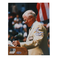 Lou Creekmur Signed Lions 8x10 Photo Inscribed "HOF 96" (Beckett) at PristineAuction.com