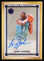Larry Johnson 2023-24 Topps Motif Gallery Graphs Ultramarine Blue #GGLJ #10/49 at PristineAuction.com