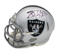 Bo Jackson Signed Raiders Speed Mini Helmet (Radtke) at PristineAuction.com