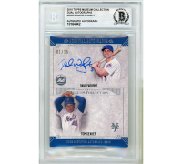 David Wright 2015 Topps Museum Collection Dual Autographs #DAWS #1/15 (BGS) at PristineAuction.com
